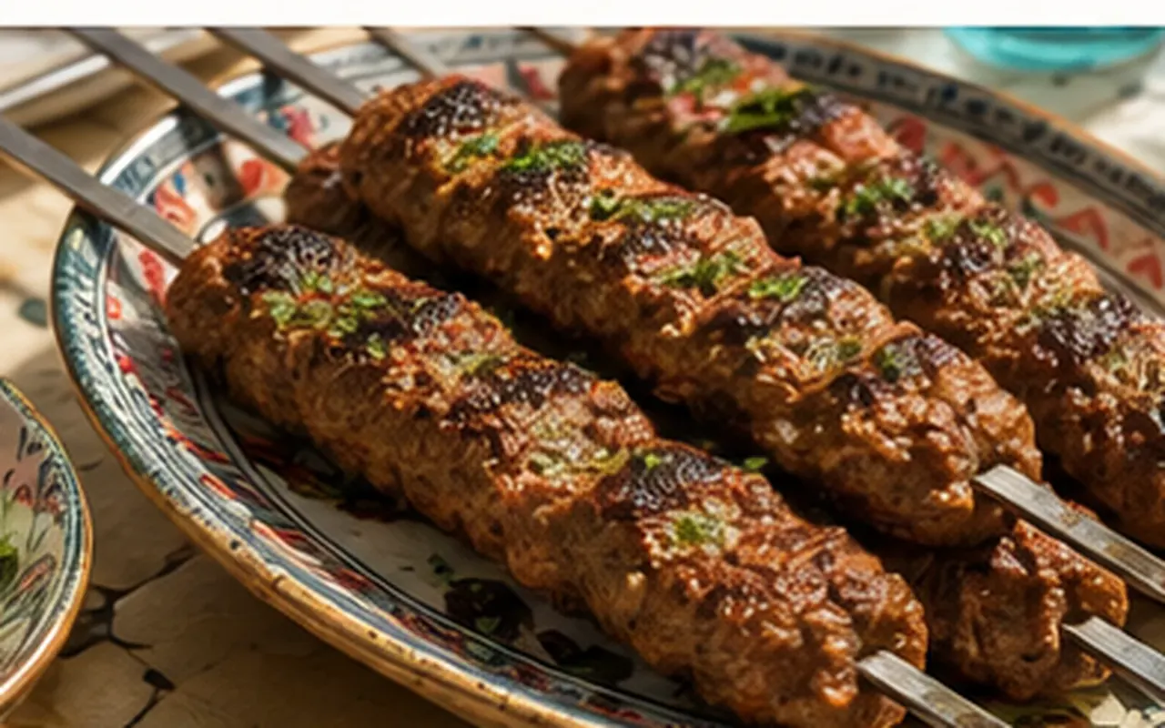 Grilled Kefta Skewers